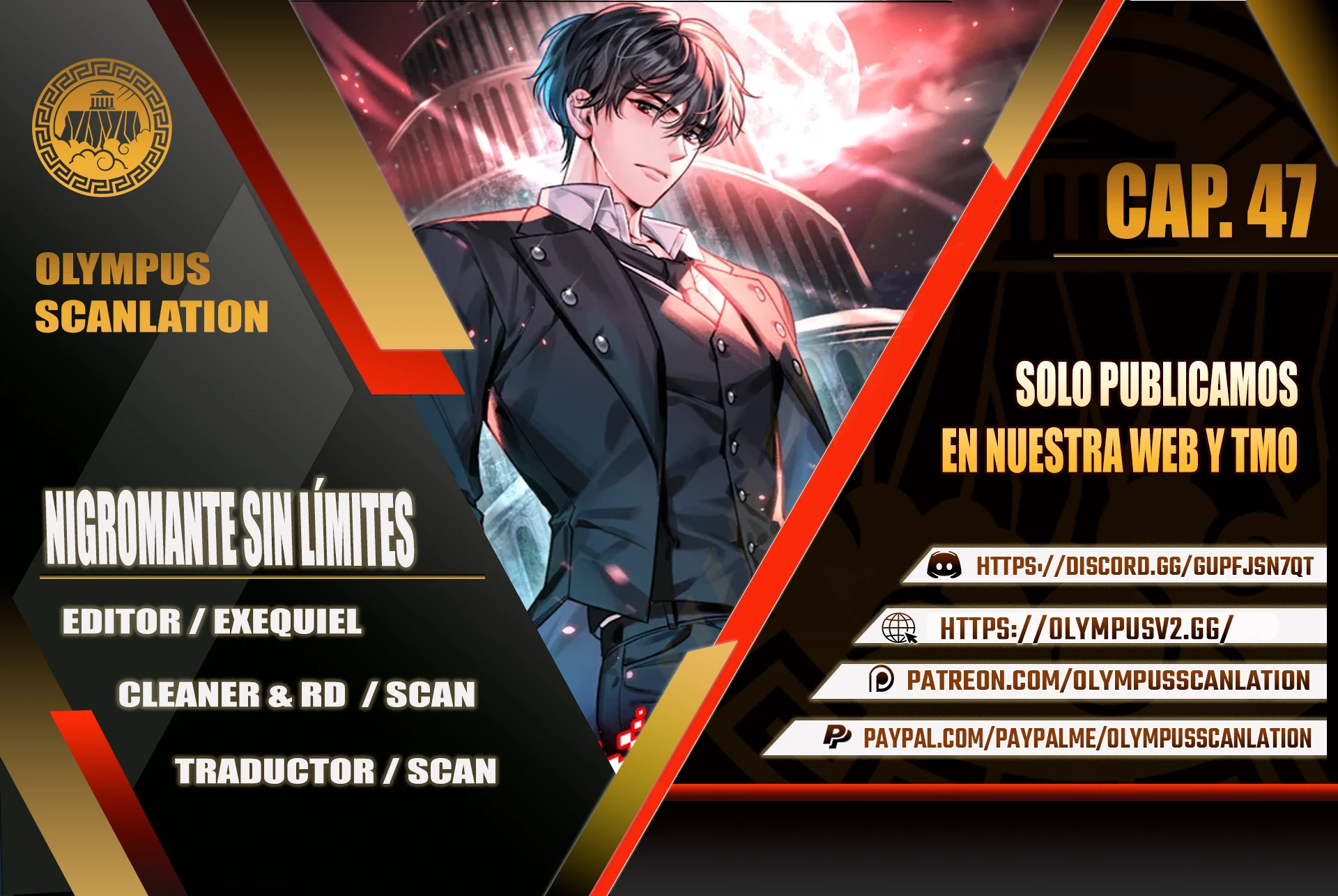 Nigromante sin limites > Capitulo 47 > Page 01